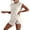 Beige, variant on Women'S Shorts Suit Women'S Summer Casual Shorts Suit Sleeveless Top And Shorts Two Piece Set Comfortable Outfit For Daily Outdoor Campus Black S