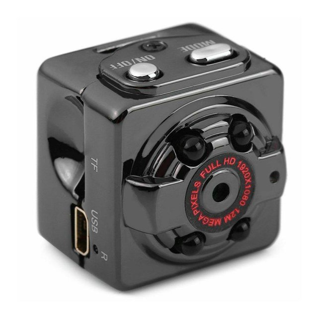 Mini cámara 1080P, cámara pequeña portátil, detección de movimiento para deportes al aire libre, Camping Hugtrwg Para estrenar