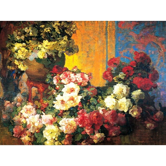 Roses-Bischoff - CANVAS OR FINE PRINT WALL ART
