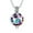 Rainbow, variant on Dream Catcher Urn Necklace for Ashes Pet Cremation Jewelry 316L Stainless Steel Hollow Paw Locket Memorial Pendant Dog Cat Keepsake Gift for Women Men