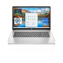 HP 17 Business Laptop 17.3" HD  Touchscreen Intel 10-core 7 150U (> i7-1355U), 32GB RAM,1TB SSD,Backlit USB-C, Wi-Fi 6,Windows 11 Home, Silver