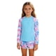thumbnail image 1 of Niños Trajes de Baño Niñas Tamaño 14-16 Impresión Linda Manga Larga Protector Solar Traje de Baño, Junto Al Mar Dos Piezas con Pantalones de Baño para Gemelos, 1 of 8