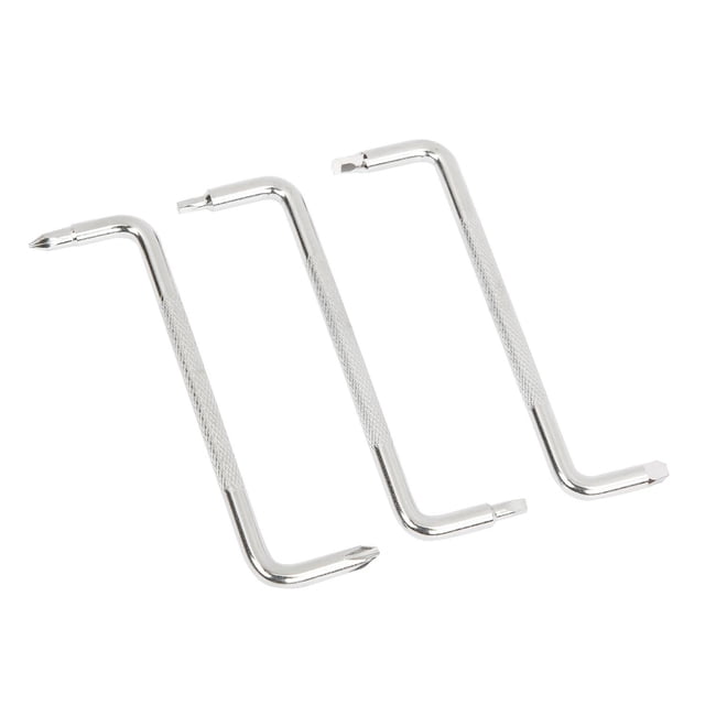 WorkPro Set tournevis Offset -3 pièces,Phillips, carré, hexagone