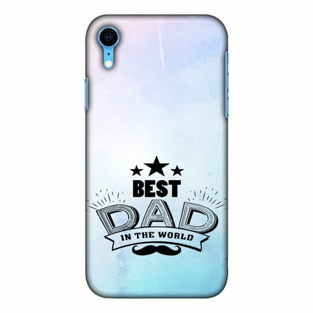 iPhone Xr Case, Ultra Slim Case iPhone Xr Handcrafted Printed Hard Shell Back Protective Cover Designer iPhone Xs Max Case [6.1 Inch, 2018] - Father's Day - Best Dad In The (Best Interior Designers In The World)