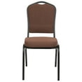 thumbnail image 5 of Hampden Furnishings Lila Collection Fabric Banquet Chair, Natural Chocolatier, Pack of 2, 5 of 9
