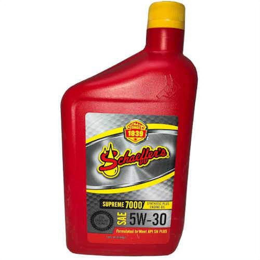 Chevron Supreme Synthetic Blend Motor Oil 5W30, 5 Quart - Walmart.com