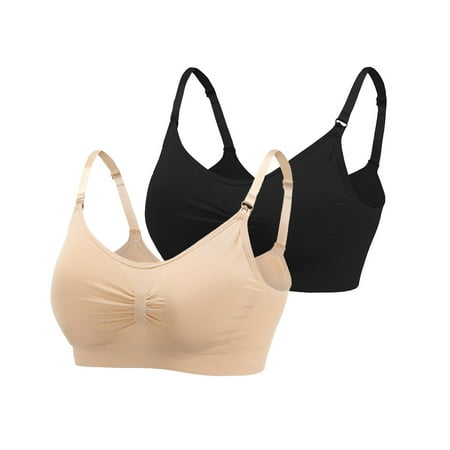 

2/4/6/8/10Pieces Ladies Nursing Bras Seamless Nursing Bras Maternity Bras No Steel Rings Bras Mother S Day Gifts Maternity Gifts