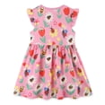 thumbnail image 6 of Gubotare Toddler Dresses for Girls Baby Girl Princess Dress Cake Smash Birthday Tutu Dress Clothes Set for Cake Smash Photo Shoot 2T 3T (Pink,2-3 Years), 6 of 9
