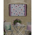 thumbnail image 6 of Outdoor TV Cover 48 to 50 Inch Weatherproof, 4th of July Waterproof TV Screen Protector for Outside Decor with Zipper and Pocket 48"L x 30"H , Patriotic Memorial Day Red Blue Stripes Stars, 6 of 7