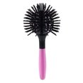 thumbnail image 1 of Bomb Comb 3D Curl Cepillo Pelo Redonda Rizador Al Calor para Peinar, 1 of 7
