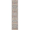 thumbnail image 1 of homeroots home decor 385203 2’ x 10’ Ivory and Multicolor Floral Buds Runner Rug, 1 of 1