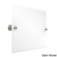 thumbnail image 3 of Frameless Landscape Rectangular Tilt Mirror with Beveled Edge in Polished Chrome, 3 of 5
