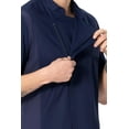 thumbnail image 6 of Chef Works Men's Springfield Chef Coat, Navy Chef Jacket with Cool Vent Side Panels, Small, 6 of 6