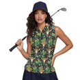 thumbnail image 6 of Whosucclay Skull Cactus Print Womens Golf Shirt for Ladies, Durable Sleeveless Ladies Golf Shirts for Outdoor Sports XS - 2XL, 6 of 8