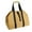 Khaki, variant on Deago Firewood Log Carrier Heavy Duty Waxed Canvas Tote Bag Camping with Strap - Coffee