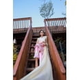 thumbnail image 2 of Ready to Wear Chikankari Lawn with embroidery Pakistani Dress for Women with Chiffon Dupatta - Three Piece Set (L, Pink), 2 of 6