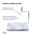 thumbnail image 4 of Fox Run Trancheuse de Fromage en Marbre avec 2 Fils de Rechange, Blanc, 4 of 5