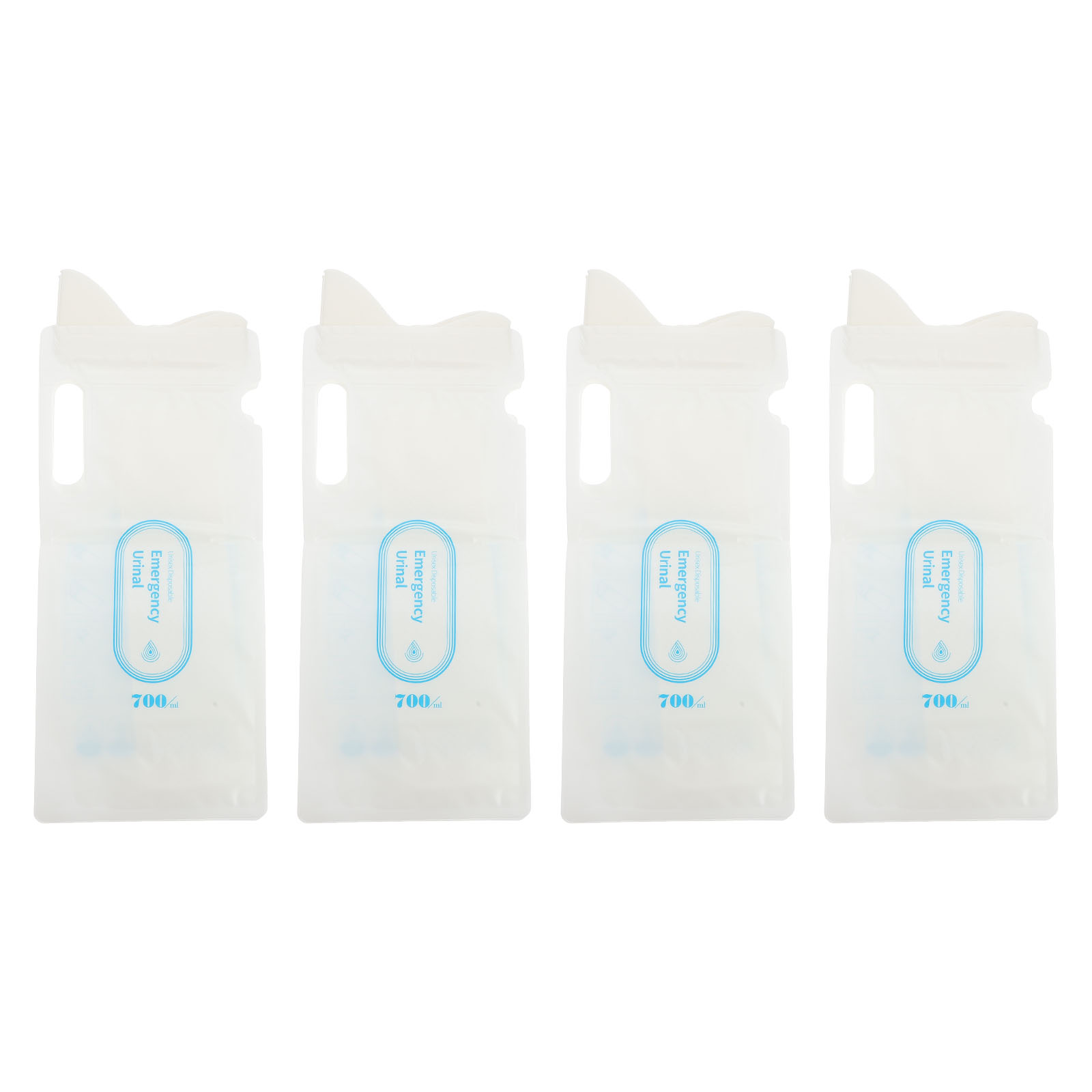 4Pcs Traveling Urine Container Disposable Urinal Emergency Urine