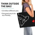 thumbnail image 2 of Easygdp French Bulldog Bolsas Tote para Mujer, Bolsos de Hombro para Viaje, Bolsos de Mano de Gran Capacidad para Compras y Trabajo, 2 of 8