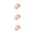thumbnail image 2 of Transemion Classic Baseball Cap With Ring Decoration For Elegant Touch Ring Baseball Cotton Hat Match Style Quick-drying Beach Pink 3Set, 2 of 6