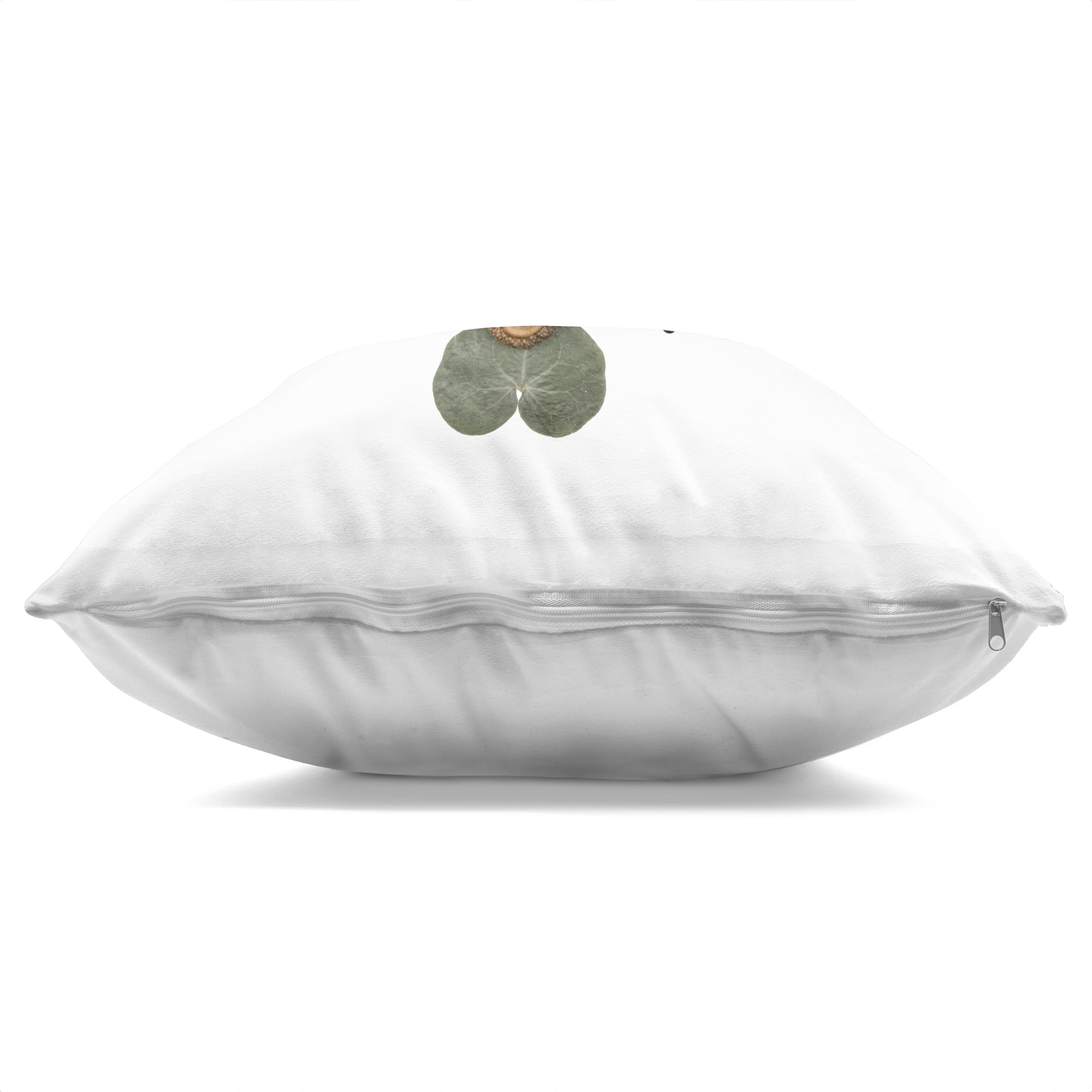 Stupell Industries Lily Pad & Fern Mandala Decorative Printed Throw Pillow, design by Beth Adoette, 18 x 7 x 18