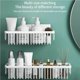 thumbnail image 3 of Naiovety Juegos de accesorios de baño Blanco 40cm, 3 of 6