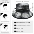 thumbnail image 4 of Wowstyle Bucket Hats for Men and Women Outdoor UPF 50+ Sun Hat Wide Brim Adjustable Floral UV Protection Fishing Hat for Fishing Hiking Camping, 4 of 7