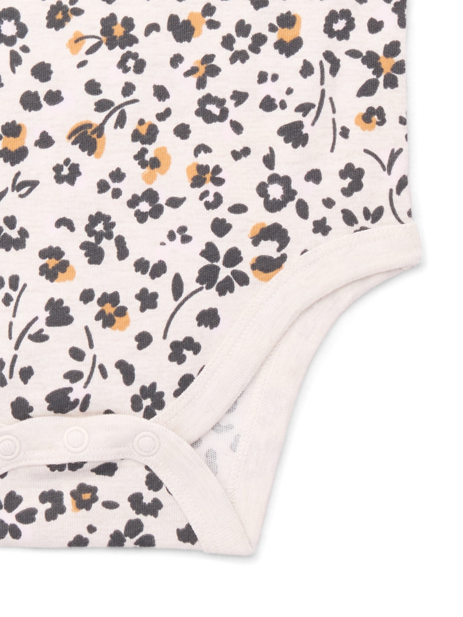 Garanimals Newborn Baby Boy, Girl & Unisex Cotton Short Sleeve Bodysuits, Sizes 0–24 Months, Single & 4-Pack