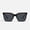 Black Gold/Smoke Lens, variant on Quay Australia Level Up Square Sunglasses, Black/Black Plum Pink