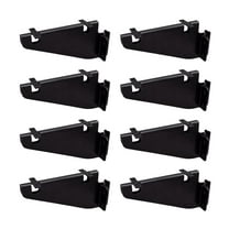 (Pack of 8) E Track Shelf Brackets - Enclosed Trailer Fixed Shelving Brackets - E-Track Accessories for Enclosed Trailer, Cargo Truck, Warehouse, Garage