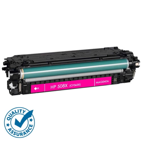 Printer Pro™ HP 508X (CF363X) Magenta Toner Cartridge for HP Printer Color LaserJet Enterprise M577 M553