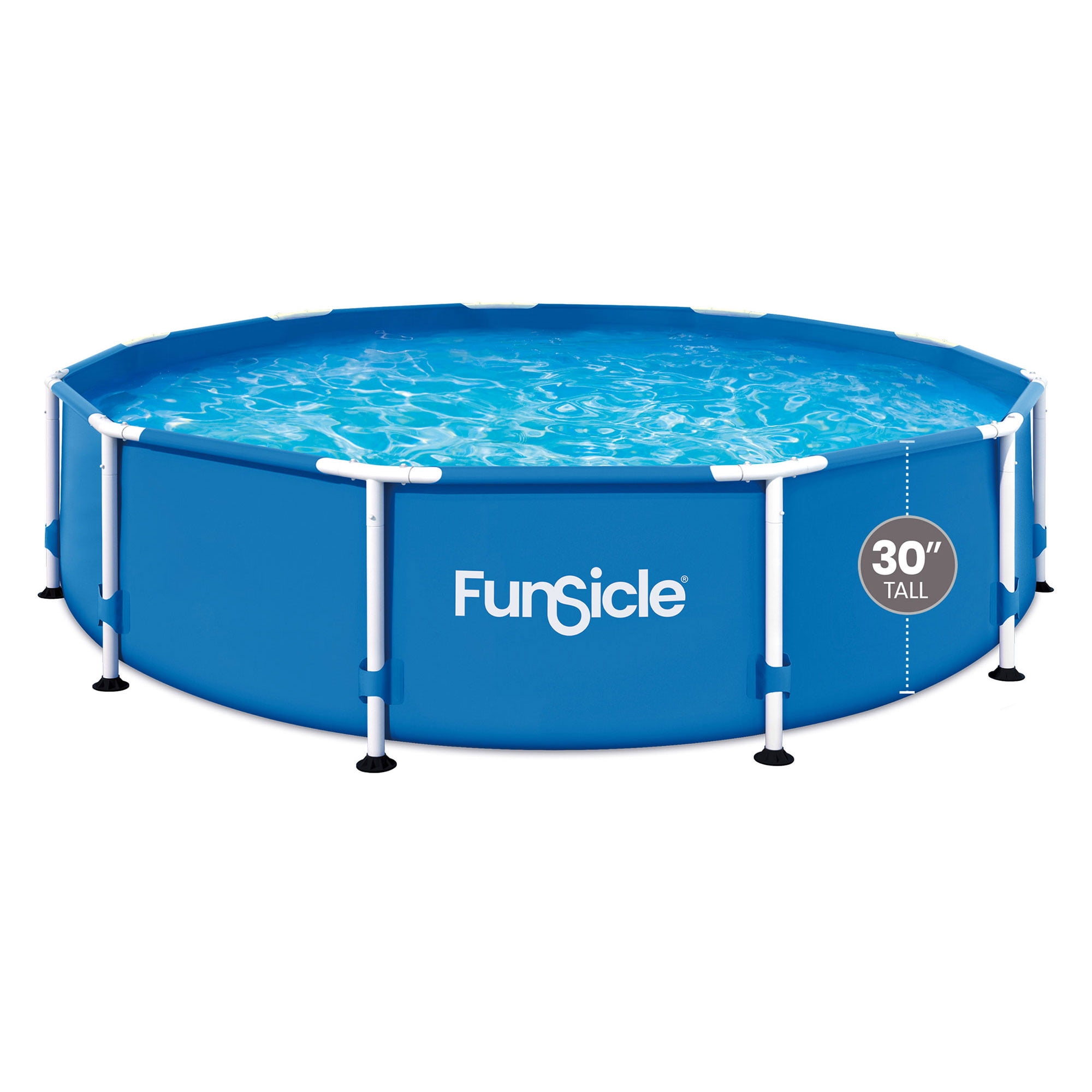 Funsicle 36” SureStep Pool Ladder with 12' x 30" QuickSet Inflatable Pool