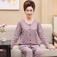 thumbnail image 1 of REDHOTYPE Mode Pyjama de Maman Floral Femmes Printemps et Automne Pur Coton Manches Longues Col Rond Confortable Cardigan en Vrac Grande Taille Homewear Set, 1 of 2