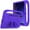 Purple, variant on HCTian Compatible with Samsung Galaxy Tab S10+/S10 Plus (12.4") SM-X820 SM-X826B Kids Case,Lightweight EVA Kid Friendly Shockproof Protective Case,Handle Stand Heavy Duty Tablet Cover