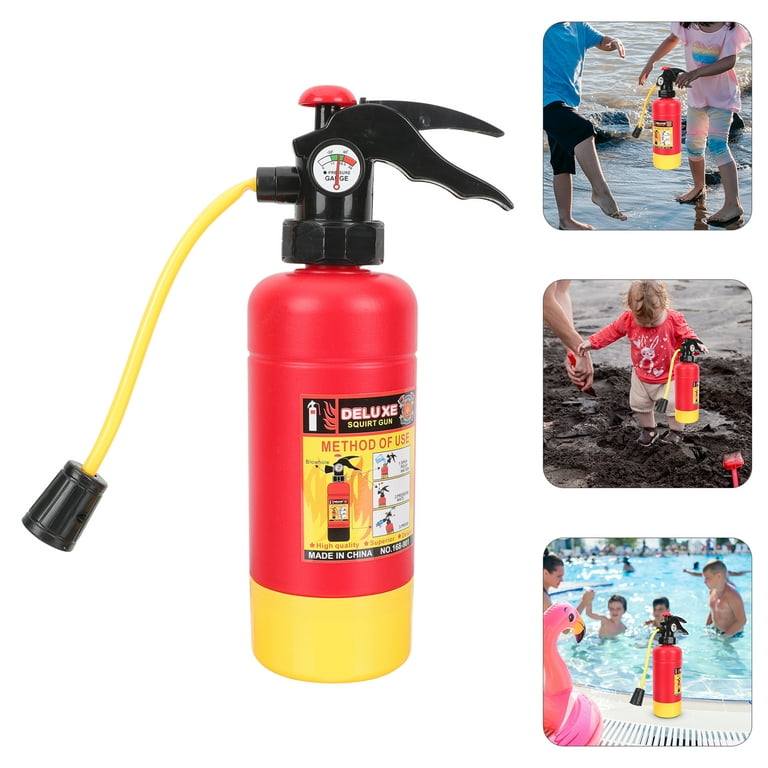 Fire Extinguisher Toy Children Beach Toy Water Squirt Toy Summer Water  Fighting Toy