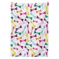 thumbnail image 3 of Ambesonne Dragonfly Tablecloth Rectangular Table Cover, Animals Flora, 60"x84", Multicolor, 3 of 4