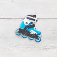 thumbnail image 2 of Wall Mountable Ice Skates Holder for Storage Use Silver Iron Material Fits Multiple Pairs 7.5 x 4.2, 2 of 9