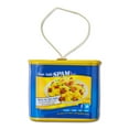 thumbnail image 4 of Hormel, Spam Decoupage Ornament, 4 inches Tall, Faux Food, Plastic, Blue, Novelty Ornament, Collectible, by Ruz, 4 of 5