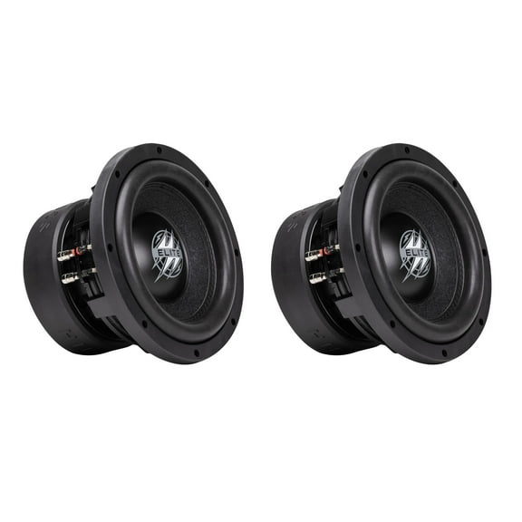 Hifonics 2 Pack ELITE 10" Subwoofer, Dual Voice Coil Car Audio Speaker, 1200W