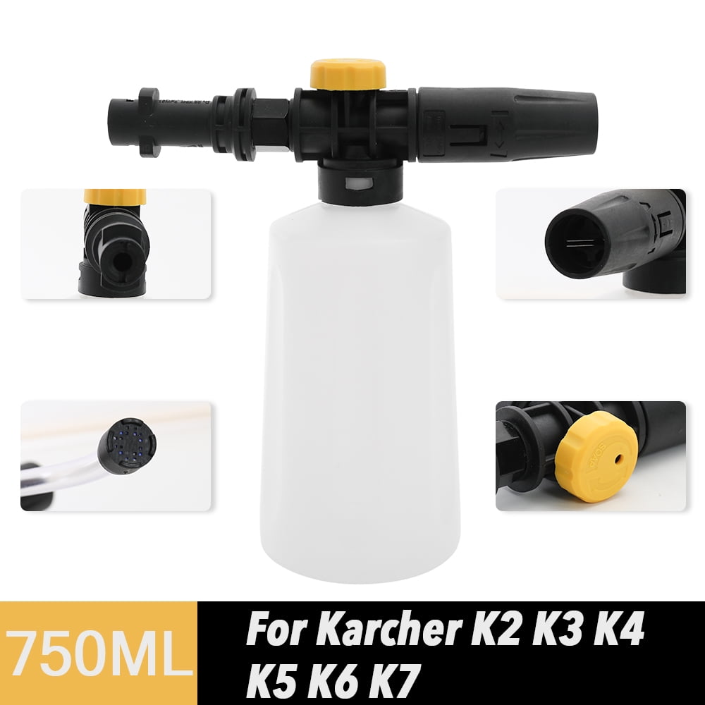 High Pressure Cleaning Foam Pot Cleaning Gun-1/4 Inch Adapter For Karcher Details about   1X