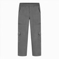 thumbnail image 6 of Gibobby Boys Pants Toddler Kids Boys Joggers Sweatpants Hiking Pants Drawstring Waist Track Pants Athletic Workout Casual Cozy Trousers For 1T 2T 3T 4T 5T 6T Kids(11-12 Years,Grey), 6 of 6
