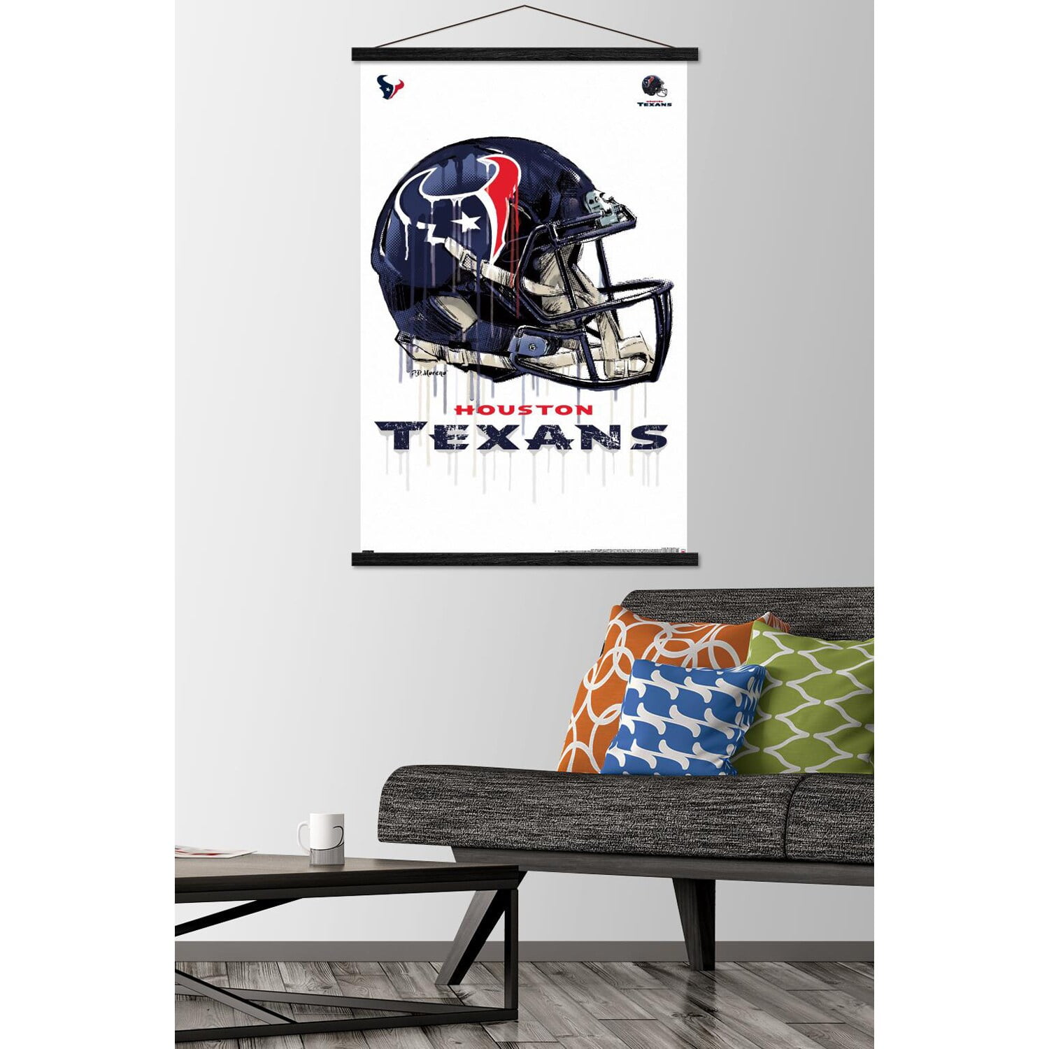 Trends International Houston Texans Helmet Wall Poster 22.375 x 34