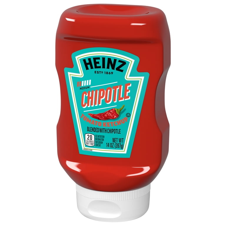 Heinz Tomato Ketchup Blended With Chipotle, Medium Hot - Walmart.com