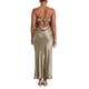 thumbnail image 2 of VISgogo Vestido sin mangas sin espalda para mujer, de una sola pieza elegante sin tirantes de color sólido, vestido de banquete de boda para cóctel VISgogo moda, 2 of 9