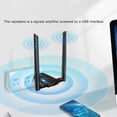 thumbnail image 2 of Repetidores inalámbricos USB 300Mbps 2.4G WIFI Expander Signals Boosters Enhancer, 2 of 8