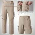 thumbnail image 6 of BASSDASH Men’s Quick Dry Convertible Water Resistant UPF 50+ Pants FP02M, 6 of 7