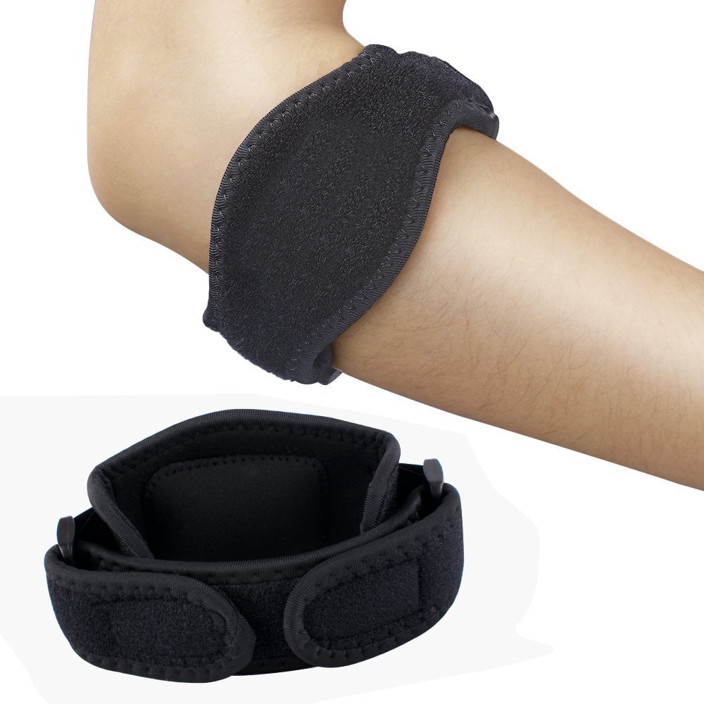 2Pcs Adjustable Tennis Elbow Brace, Tennis & Golfer's ...