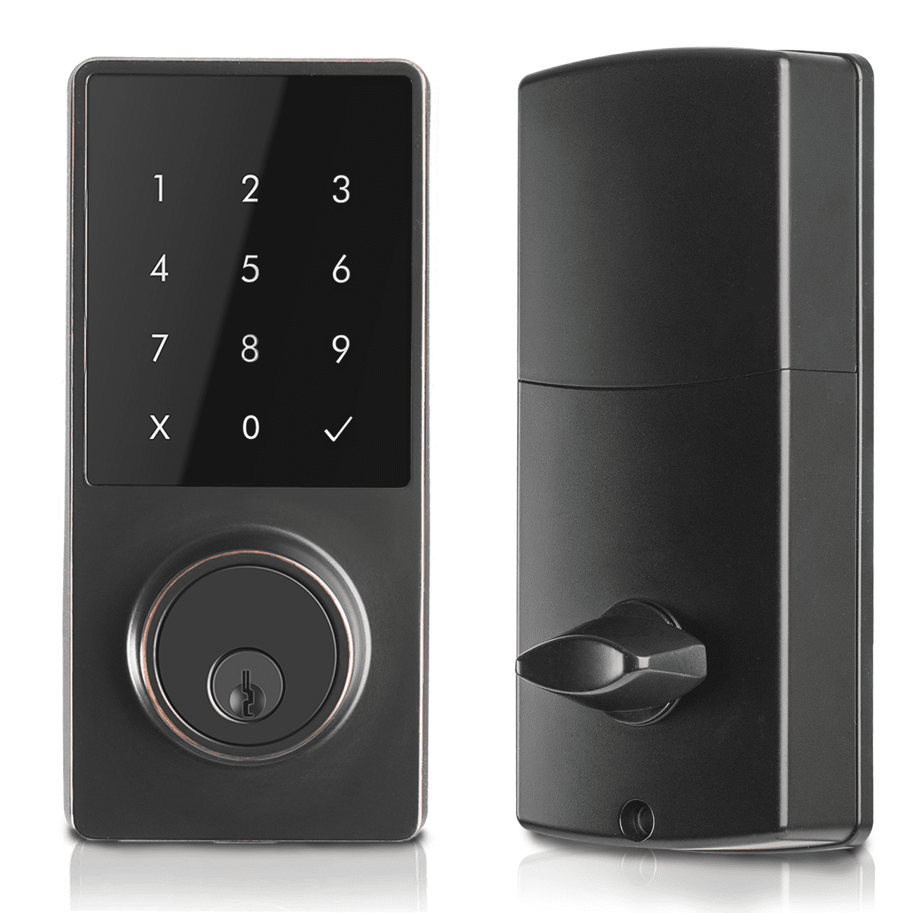 touch screen keypad door lock