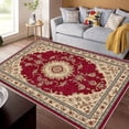thumbnail image 5 of 1PC Oriental Style Area Rug Local Carpet, Lightweight Washable Easy-to-Tidy Carpet Mat Festival Gift, Suitable for Living Room, Bedroom, Dining Room, Office, Foyer, Room Accessones, 5 of 10
