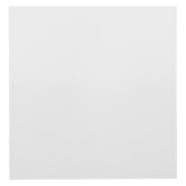 Quicklock RTA (Ready-to-Assemble) 30" Tall Wall Kitchen Cabinets - Shaker | 100% Hardwood | Made in America | Soft Close Hardware (Pure White, 25" D x 11.25" W x 12" H End Panel)